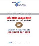 Kiến trúc và xây dựng hướng đến phát triển bền vững - Kỷ yếu khoa học: Phần 2