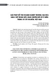 Giải pháp hỗ trợ doanh nghiệp thương mại hóa sáng chế trong bối cảnh chuyển đổi số ở miền Trung và Tây Nguyên, Việt Nam