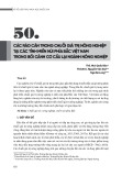 Các rào cản trong chuỗi giá trị nông nghiệp tại các tỉnh miền núi phía Bắc Việt Nam trong bối cảnh cơ cấu lại ngành nông nghiệp