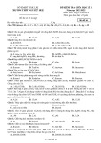 Đề thi giữa học kì 1 môn Hoá học lớp 12 năm 2022-2023 có đáp án - Trường THPT Nguyễn Huệ, Đắk Lắk