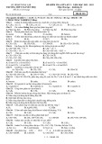 Đề thi giữa học kì 2 môn Hoá học lớp 11 năm 2022-2023 có đáp án - Trường THPT Nguyễn Huệ, Đắk Lắk