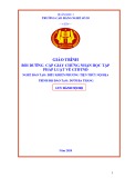 Giáo trình Bồi dưỡng cấp giấy chứng nhận học tập pháp luật về GTĐTNĐ (Nghề: Điều khiển phương tiện thuỷ nội địa) - Trường Cao đẳng nghề Số 20