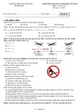 Đề thi giữa học kì 1 môn Vật lí lớp 10 năm 2022-2023 có đáp án - Trường THPT Nguyễn Huệ, Đắk Lắk