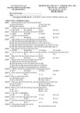 Đề thi giữa học kì 1 môn Hoá học lớp 11 năm 2022-2023 có đáp án - Trường THPT Nguyễn Huệ, Đắk Lắk