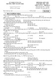 Đề thi giữa học kì 1 môn Vật lí lớp 11 năm 2022-2023 - Trường THPT Nguyễn Huệ, Đắk Lắk