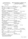 Đề thi giữa học kì 2 môn Hoá học lớp 12 năm 2022-2023 - Trường PTDTNT Phước Sơn