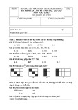 Đề thi học kì 1 môn Toán lớp 3 năm 2022-2023 - Trường Tiểu học Nghĩa Trung