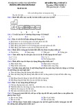 Đề thi học kì 1 môn Công nghệ lớp 11 năm 2022-2023 - Trường THPT Trần Hưng Đạo, Hải Phòng