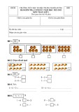 Đề thi học kì 1 môn Toán lớp 1 năm 2022-2023 - Trường Tiểu học Nghĩa Trung