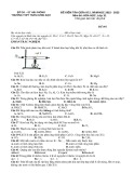 Đề thi giữa học kì 2 môn Hoá học lớp 12 năm 2022-2023 - Trường THPT Trần Hưng Đạo, Hải Phòng