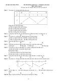 Đề thi học kì 1 môn Toán lớp 12 năm 2022-2023 - Sở GD&ĐT Đắk Nông (Đề minh hoạ)