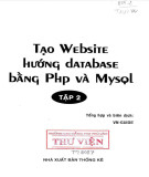 Thực hành tạo website hướng database bằng PHP và MySQL (Tập 2): Phần 1