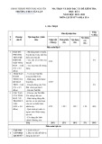 Đề thi học kì 1 môn Lịch sử và Địa lí lớp 6 năm 2022-2023 có đáp án - Trường THCS Tân Lập, Thái Nguyên