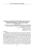 Nghiên cứu đặc điểm tổng phân tích tế bào máu ngoại vi và điện di hemoglobin các thể beta-thalassemia tại Bệnh viện Huyết học - Truyền máu Cần Thơ năm 2021 2022