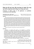 Đánh giá kết quả bước đầu ứng dụng kỹ thuật 3D trong tạo hình xương hàm dưới bằng vạt xương mác tự do