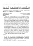 Đánh giá kết quả tạo hình mạch máu trong phẫu thuật ghép gan phải từ người hiến sống và các yếu tố liên quan