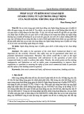 Pháp luật về kiểm soát giao dịch có khả năng tư lợi trong hoạt động của ngân hàng thương mại cổ phần