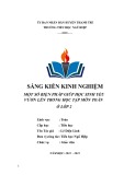 Sáng kiến kinh nghiệm Tiểu học: Một số biện pháp giúp học sinh yếu vươn lên trong học tập môn Toán ở lớp 2