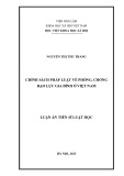 Luận án Tiến sĩ Luật học: Chính sách pháp luật về phòng, chống bạo lực gia đình ở Việt Nam