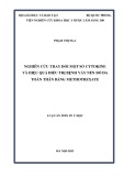 Luận án Tiến sĩ Y học: Nghiên cứu thay đổi một số cytokine và hiệu quả điều trị bệnh vảy nến đỏ da toàn thân bằng methotrexate