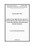 Luận án Tiến sĩ Răng Hàm Mặt: Nghiên cứu đặc điểm lâm sàng, X-quang và đánh giá hiệu quả điều trị hẹp chiều ngang xương hàm trên bằng hàm nong nhanh kết hợp với minivis