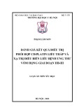 Luận án Tiến sĩ Y học: Đánh giá kết quả điều trị phối hợp Cisplatin liều thấp và xạ trị điều biến liều bệnh ung thư vòm họng giai đoạn IIB-III