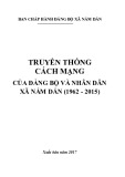 Ebook Truyền thống cách mạng của Đảng bộ và nhân dân các dân tộc xã Nấm Dẩn (1962-2015)