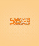 Ebook Quảng Ninh 30 năm đổi mới cùng đất nước (1986-2016): Phần 1