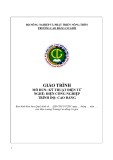 Giáo trình Kỹ thuật điện tử (Nghề: Điện công nghiệp - Cao đẳng) - Trường Cao đẳng Cơ giới (2023)