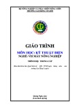 Giáo trình Kỹ thuật điện (Nghề: Vận hành máy nông nghiệp - Trung cấp) - Trường Cao đẳng Cơ giới