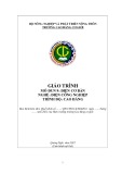 Giáo trình Điện cơ bản (Nghề: Điện công nghiệp - Cao đẳng) - Trường Cao đẳng Cơ giới (2022)