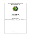 Giáo trình Vẽ kỹ thuật (Nghề: Tự động hóa - Trung cấp) - Trường Cao đẳng Cơ giới (2022)