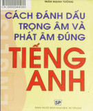 Phương pháp đánh dấu trọng âm và phát âm trong tiếng Anh: Phần 1