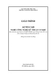 Giáo trình Auto CAD (Nghề: Công nghệ kỹ thuật cơ khí) - Trường Cao đẳng Hàng hải II