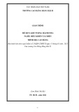 Giáo trình Khí tượng hải dương (Nghề: Điều khiển tàu biển - Trình độ: Cao đẳng) - Trường Cao đẳng Hàng hải II