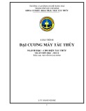 Giáo trình Đại cương máy tàu thủy (Ngành: CĐN Điện tàu thủy) - Trường Cao đẳng nghề Hàng hải TP.HCM