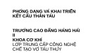 Bài giảng Phóng dạng và khai triển kết cấu thân tàu - Trường CĐ Hàng hải II