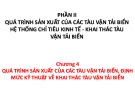 Bài giảng Quản lý khai thác đội tàu - Chương 4: Quá trình sản xuất của các tàu vận tải biển, định mức kỹ thuật về khai thác tàu vận tải biển