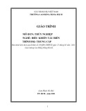 Giáo trình Thủy nghiệp (Nghề: Điều khiển tàu biển - Trình độ: Trung cấp) - Trường Cao đẳng Hàng hải II