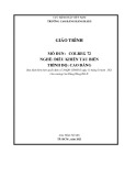 Giáo trình Colreg 72 (Nghề: Điều khiển tàu biển - Trình độ: Cao đẳng) - Trường Cao đẳng Hàng hải II