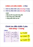 Bài giảng Điện tử công suất: Chỉnh lưu điều khiển - 3 pha