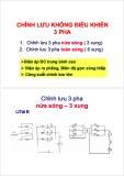 Bài giảng Điện tử công suất: Chỉnh lưu không điều khiển - 3 pha