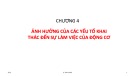 Bài giảng Khai thác hệ động lực tàu thủy - Chương 4.2: Ảnh hưởng của các yếu tố khai thác đến sự làm việc của động cơ (tiếp theo)