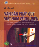 Giáo trình Văn bản pháp quy Việt Nam về thư viện: Phần 2