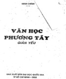 Nghiên cứu văn học phương Tây: Phần 1