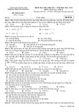 Đề thi giữa học kì 1 môn Vật lí lớp 12 năm 2022-2023 - Trường THPT Võ Chí Công, Quảng Nam