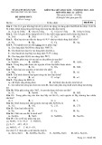 Đề thi giữa học kì 2 môn Hóa học lớp 12 năm 2022-2023 - Trường THPT Võ Chí Công, Quảng Nam