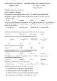 Đề thi giữa học kì 1 môn Vật lý lớp 9 năm 2021-2022 có đáp án - Trường THCS Trần Cao Vân