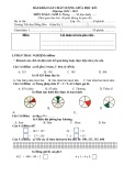 Đề thi giữa học kì 1 môn Toán lớp 3 năm 2022-2023 có đáp án - Trường Tiểu học Đồng Hòa