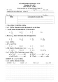 Đề thi học kì 2 môn Toán lớp 5 năm 2021-2022 có đáp án - Trường Tiểu học Đồng Hòa